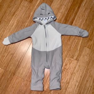 Old Navy Micro Performance Fleece Shark One Piece